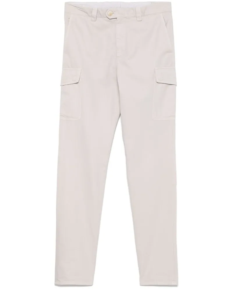 Brunello Cucinelli Cargohose mit geradem Bein - Nude Nude