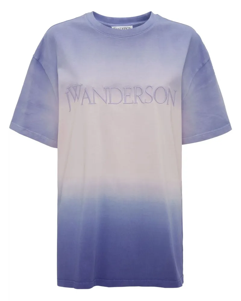 J.W.Anderson T-Shirt mit Farbverlauf-Optik Violett