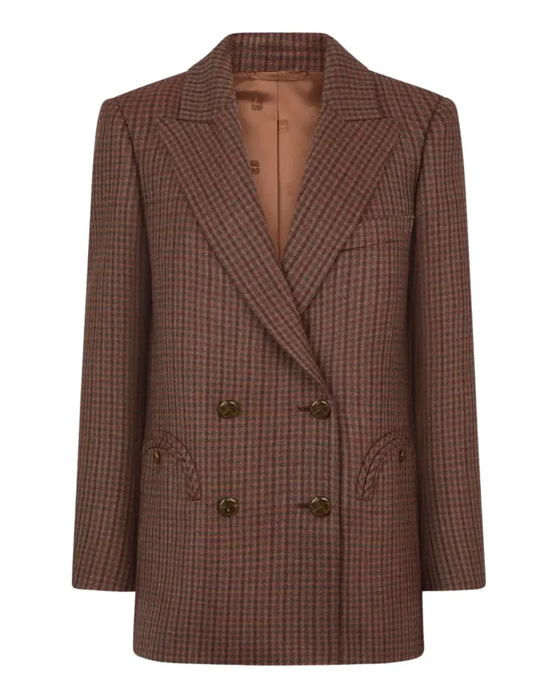 Blazé Milano Moat double-breasted blazer - Braun Braun