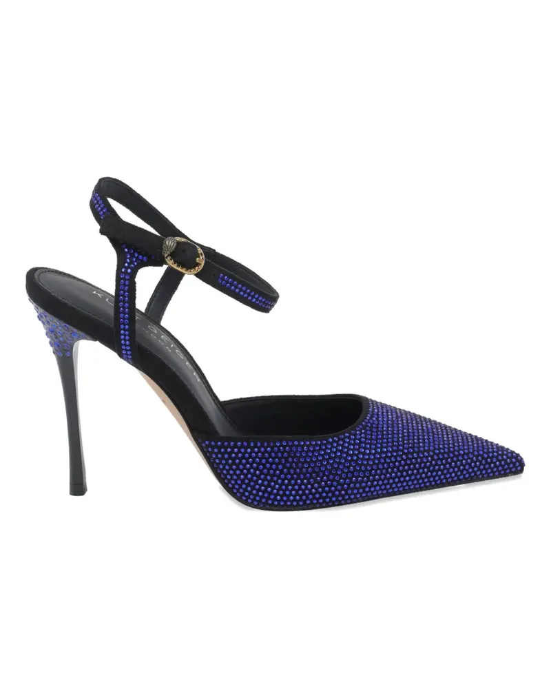 Kurt Geiger Eagle Point strass-embellished pumps - Blau Blau