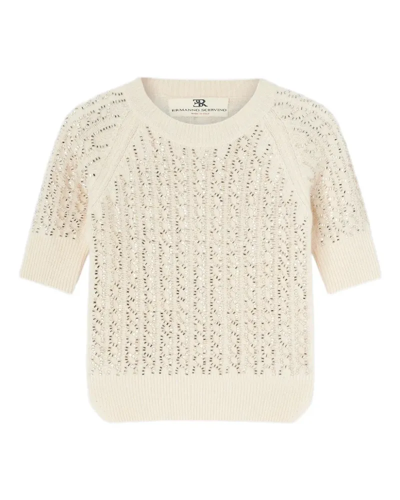Ermanno Scervino Verzierter Pullover - Nude Nude