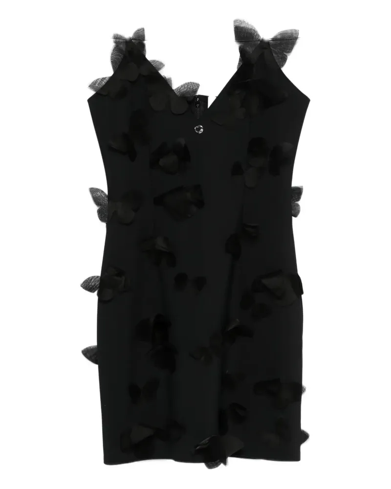 COPERNI appliqué-detailing dress - Schwarz Schwarz