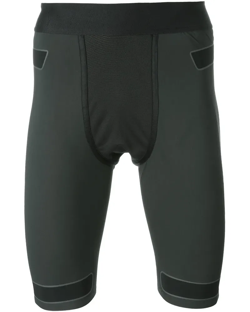 Y-3 Stretch-Shorts mit hautenger Passform - Schwarz Schwarz