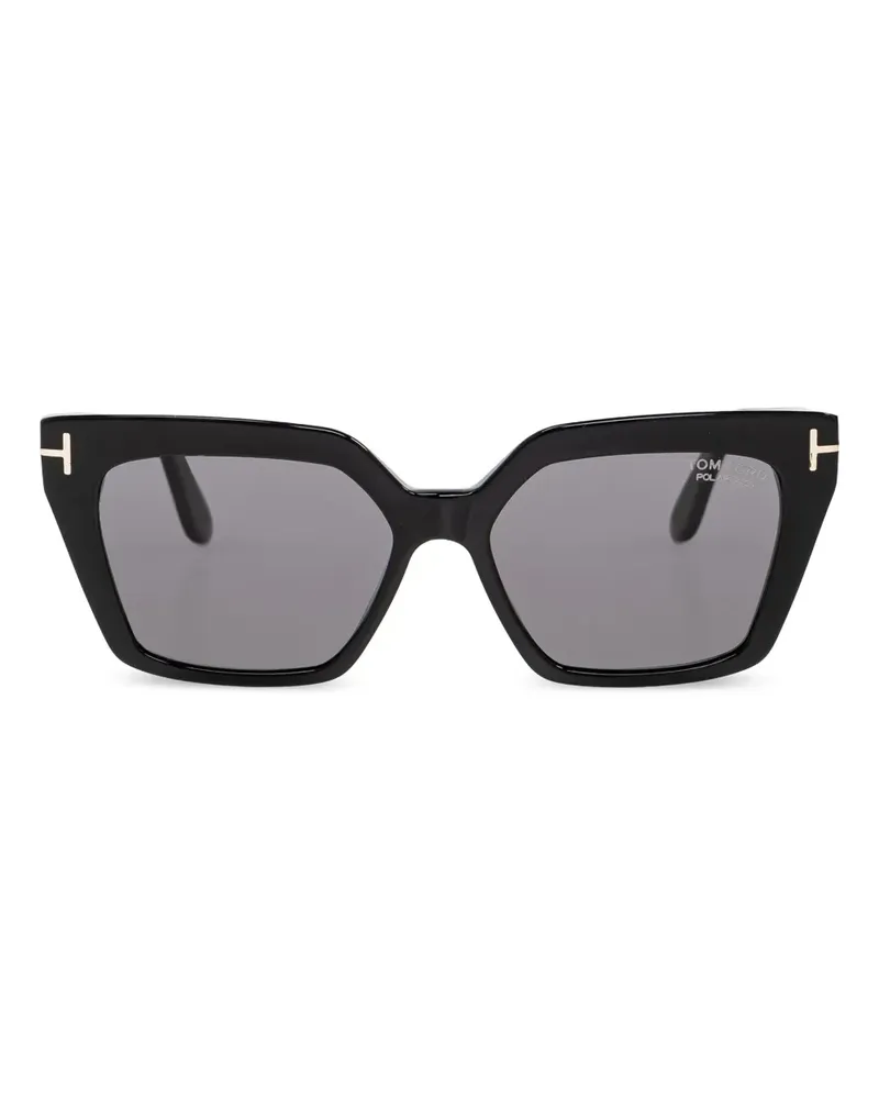 Tom Ford Winona Sonnenbrille - Schwarz Schwarz