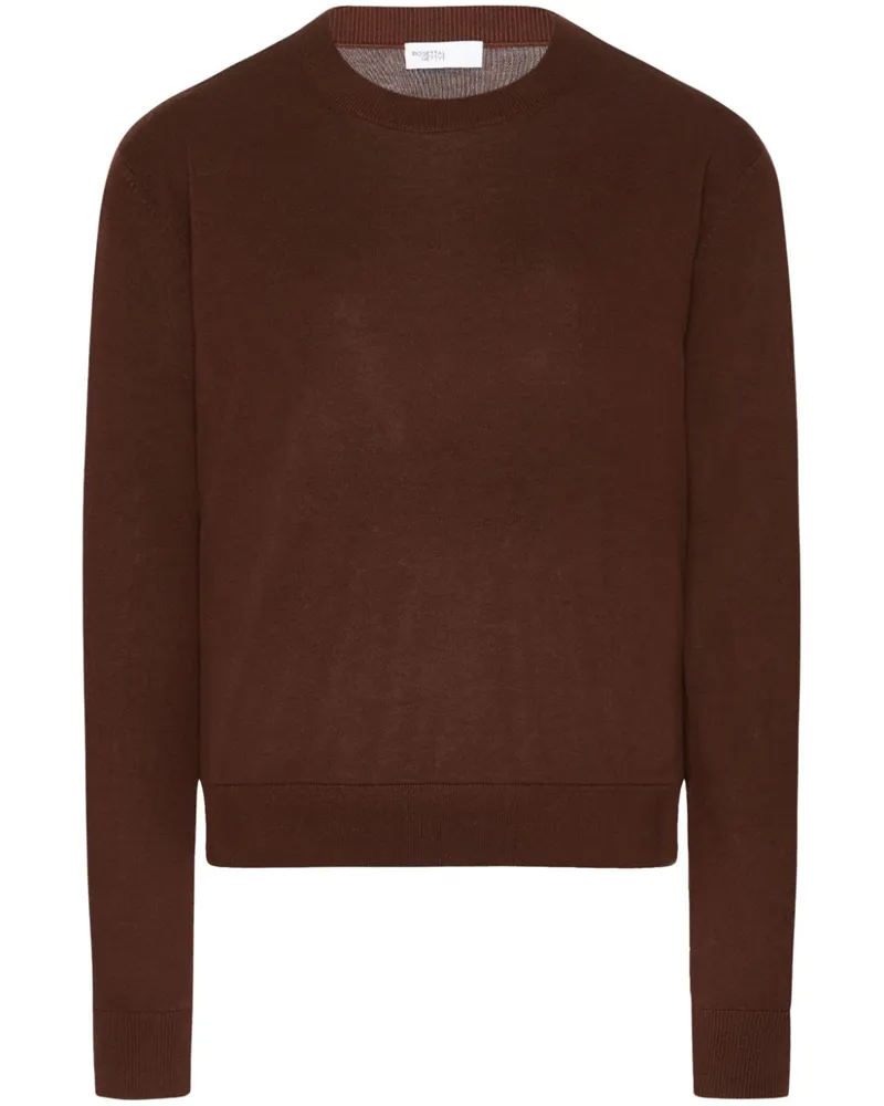 Rosetta Getty Pullover mit Rundhalsausschnitt - Braun Braun
