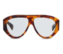 Getönte Pilotenbrille - Braun
