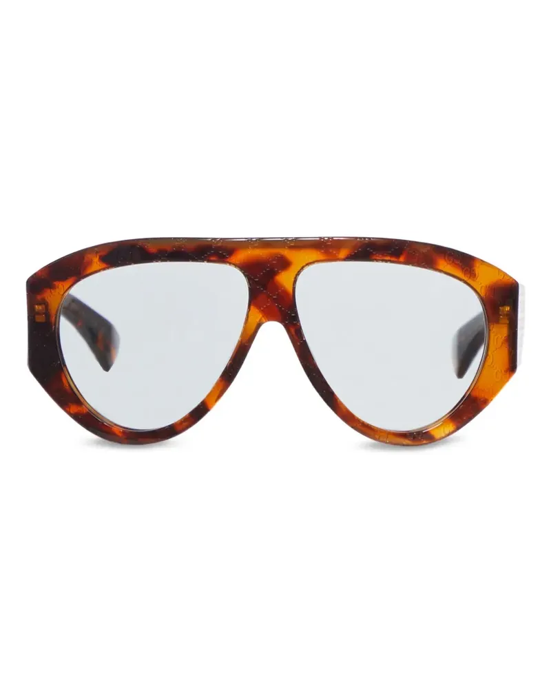 Gucci tortoiseshell sunglasses - Braun Braun