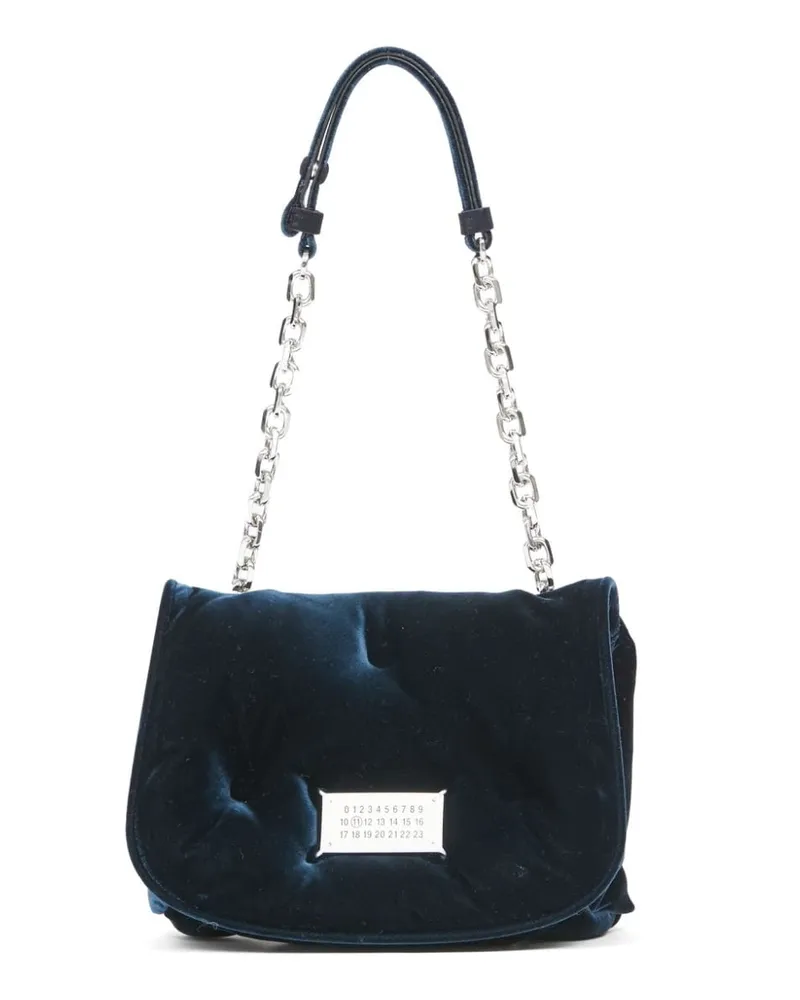 Maison Margiela Kleine Glam Slam Schultertasche - Blau Blau