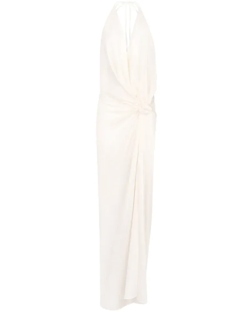 Silvia Tcherassi Torgiano Maxikleid - Weiß Weiß