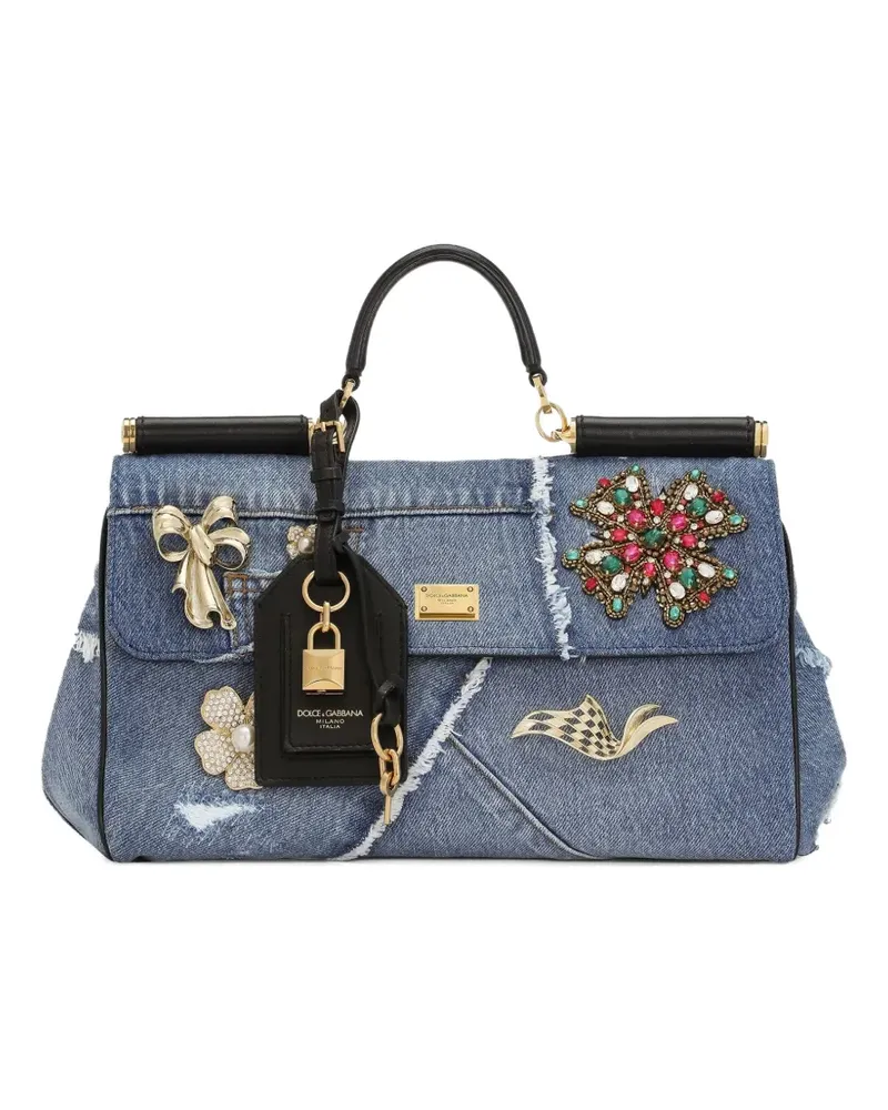 Dolce & Gabbana My Sicily Tote Bag - Blau Blau