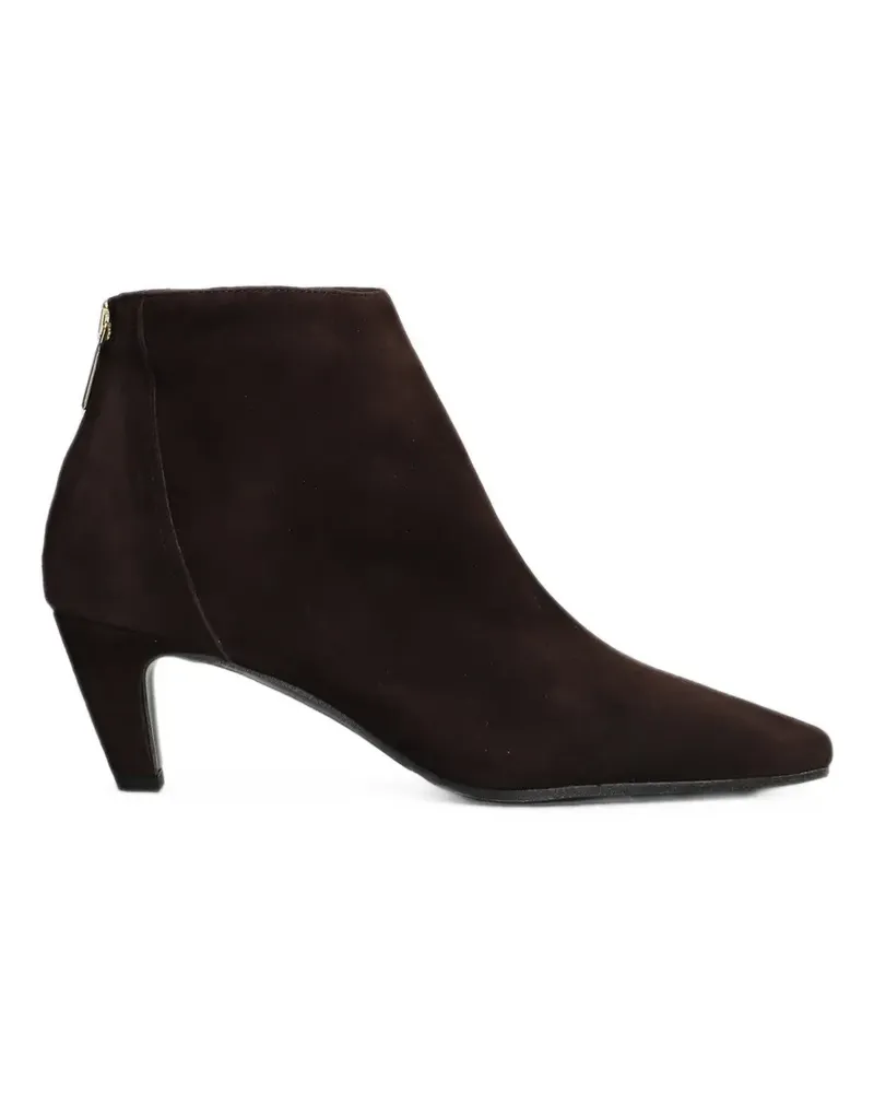 Bianca Di rear zip-fastening ankle boots - Braun Braun