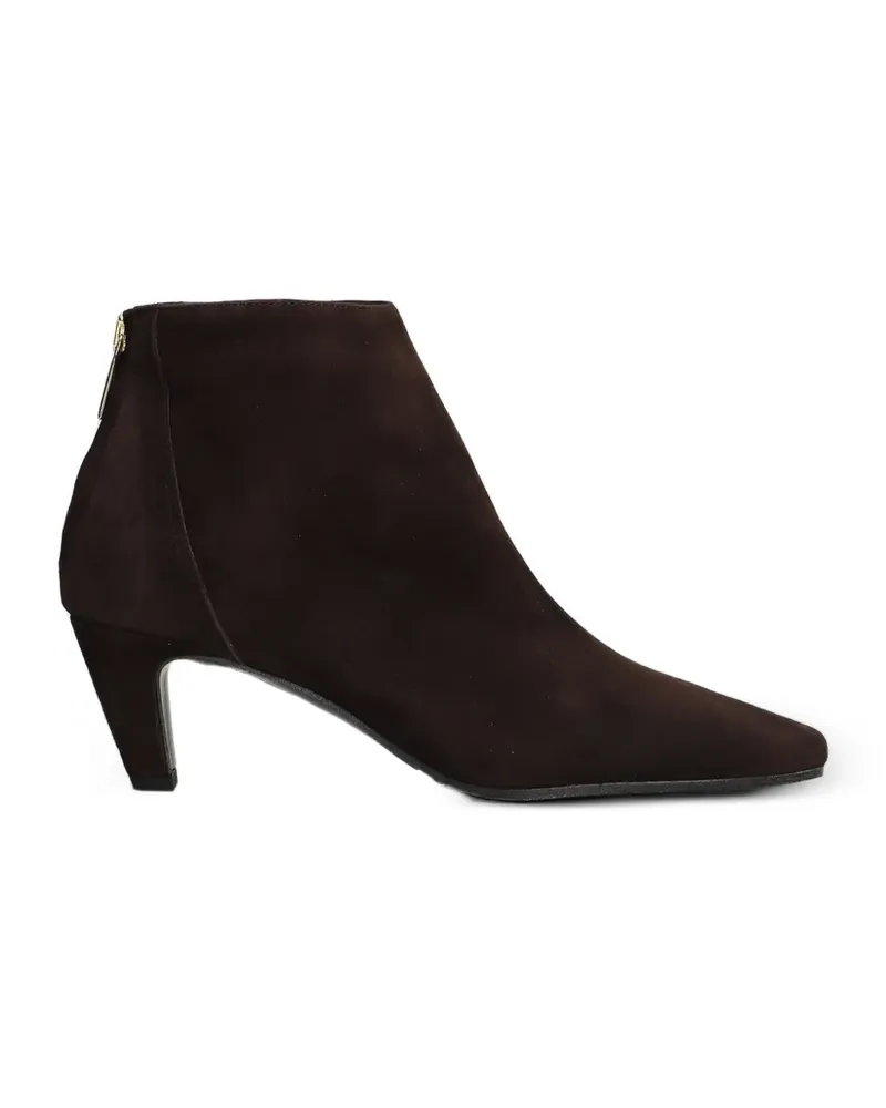 Bianca Di rear zip-fastening ankle boots - Braun Braun