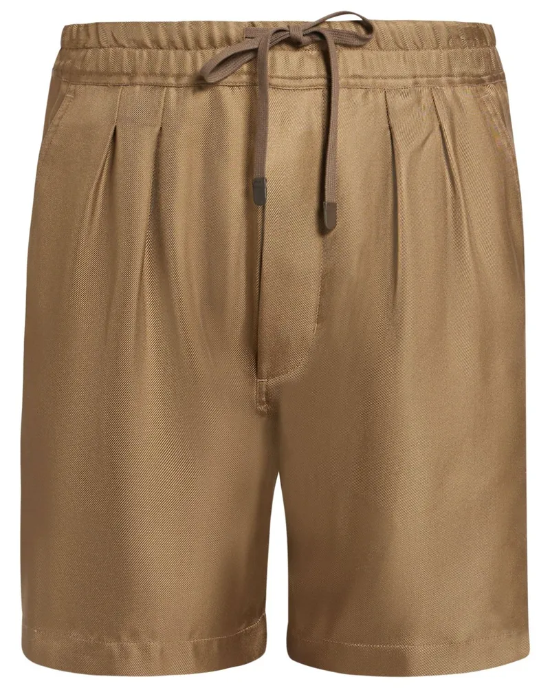 Tom Ford Shorts aus Seide - Braun Braun