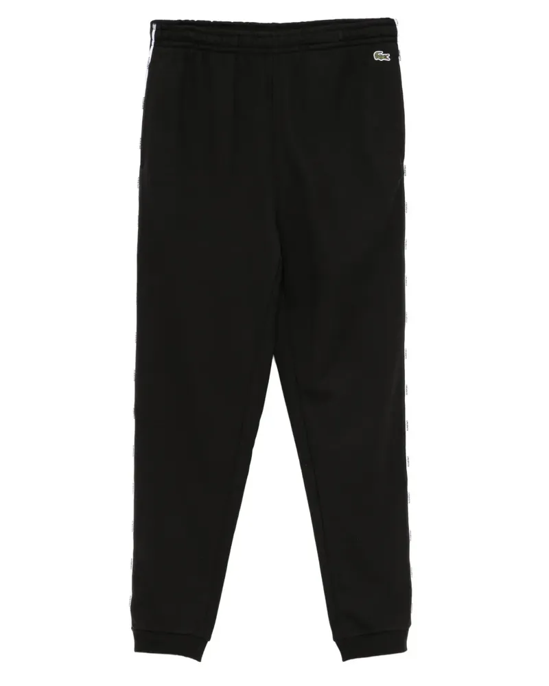 Lacoste Jogginghose mit Logo-Besatz - Schwarz Schwarz