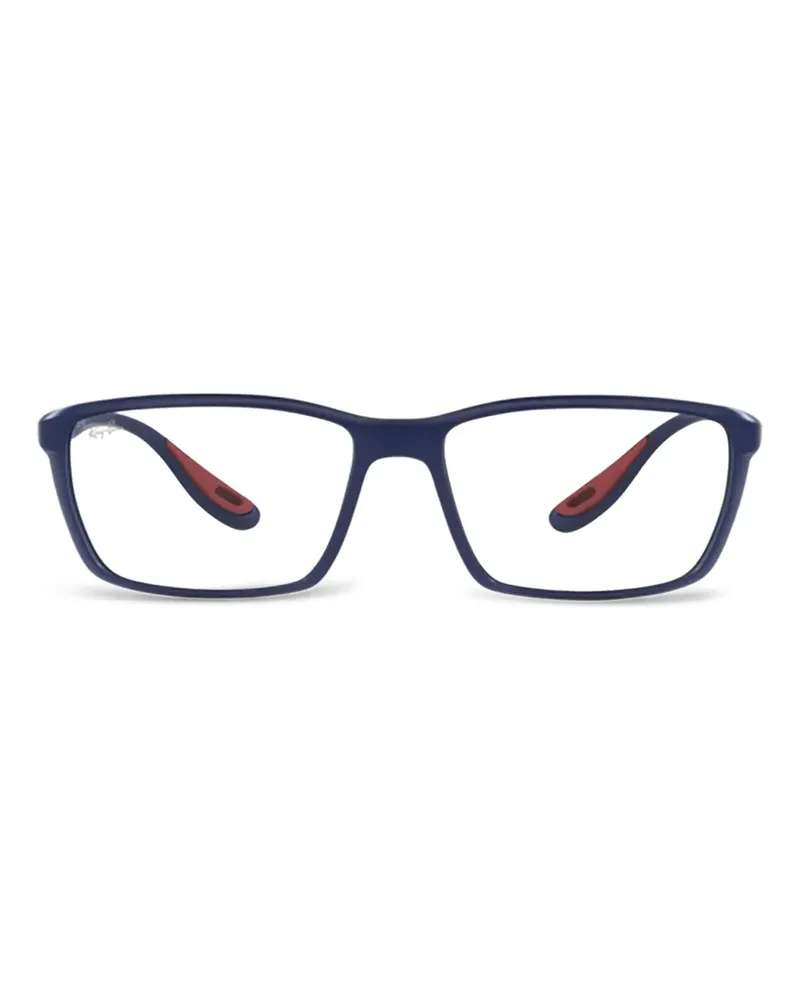 Ray Ban Eckige Brille mit eckigem Gestell - Blau Blau
