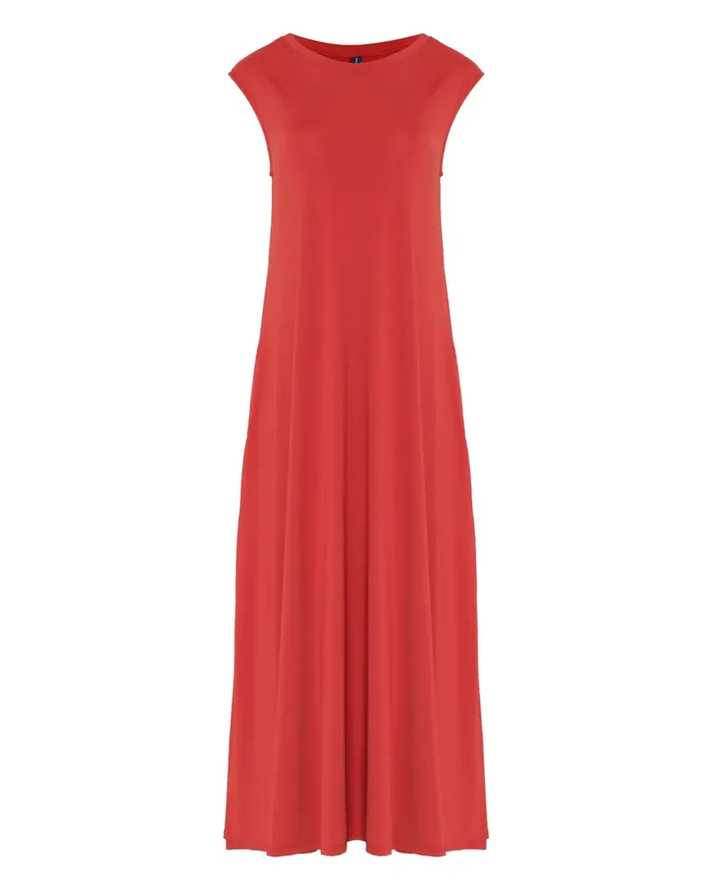 Lygia & Nanny Tiê Midikleid mit Taschen - Rot Rot