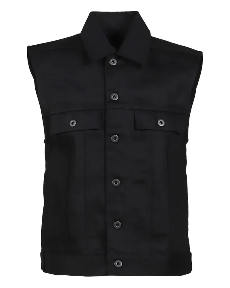 DRKSHDW by Rick Owens Ärmellose Jacke - Schwarz Schwarz
