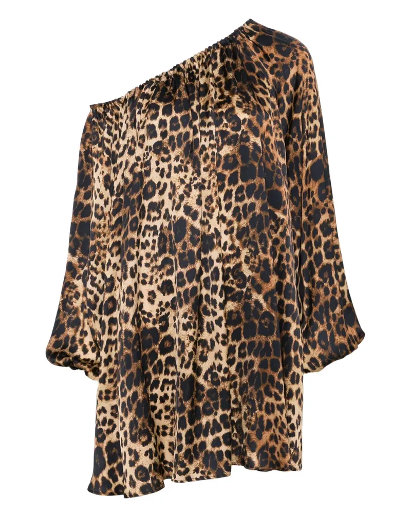 Simonetta Ravizza Asymmetrisches Minikleid - Braun Braun