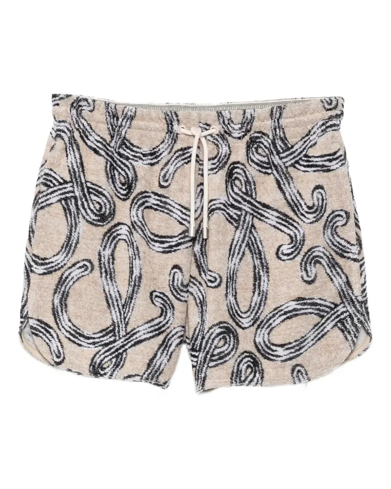 Loewe x Paula's Ibiza Shorts mit Stretchbund - Nude Nude