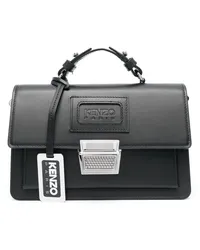 Kenzo Handtasche mit Logo-Prägung Schwarz