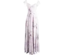 Bodenlanges Kleid mit Print