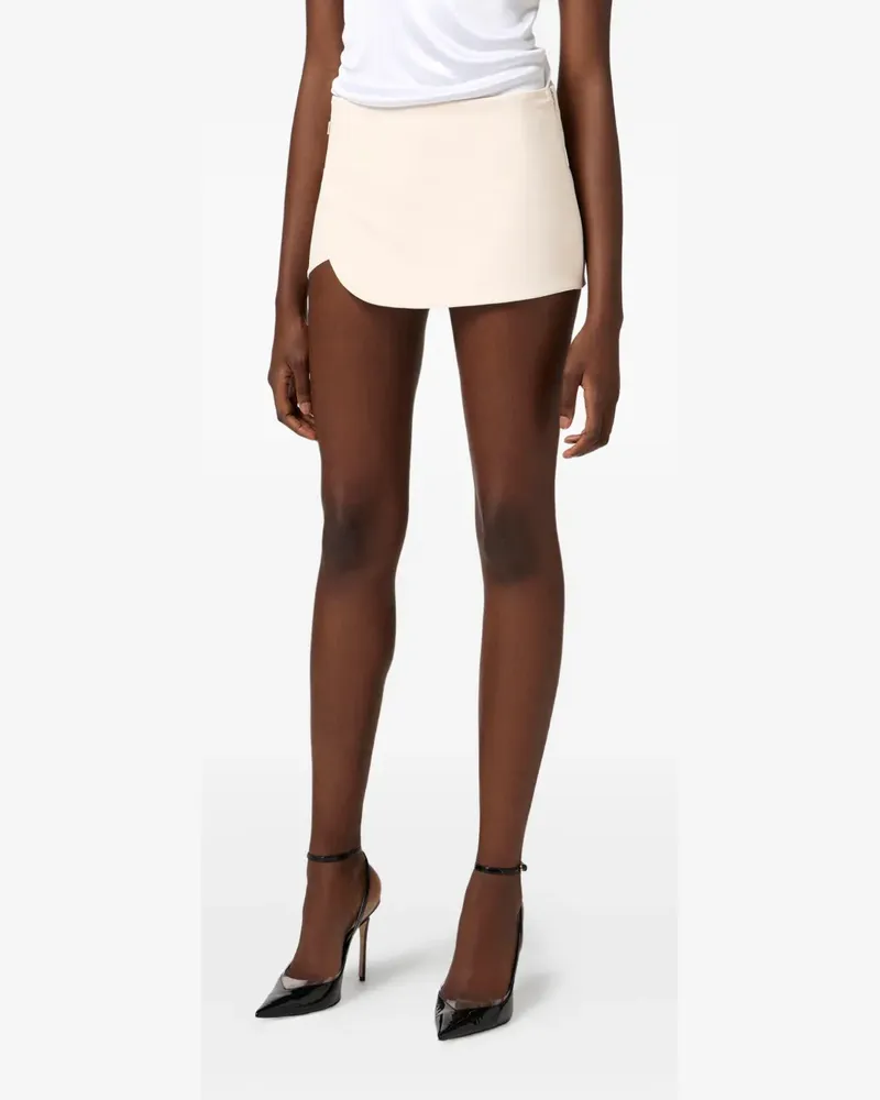 Elisabetta Franchi Shorts mit Satin-Finish - Nude Nude