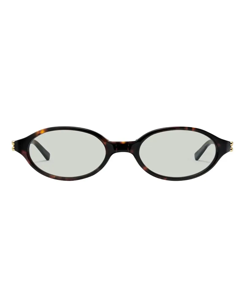 Gentle Monster Ivy Sonnenbrille mit ovalem Gestell - Braun Braun