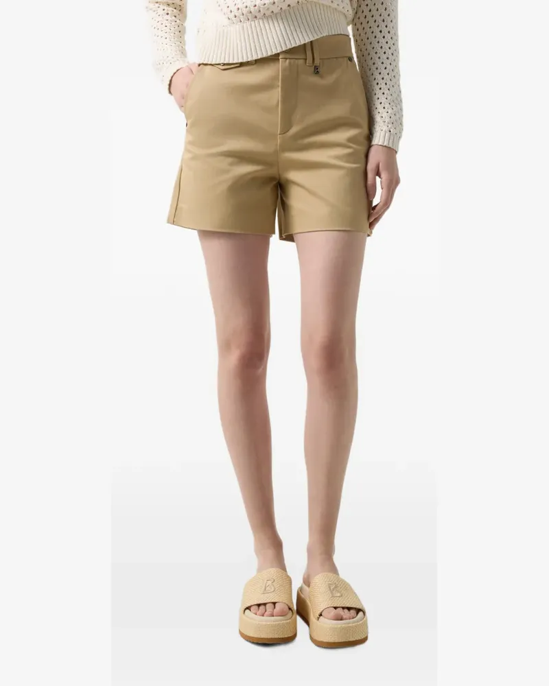 Bogner Lissy Gabardine-Shorts - Nude Nude