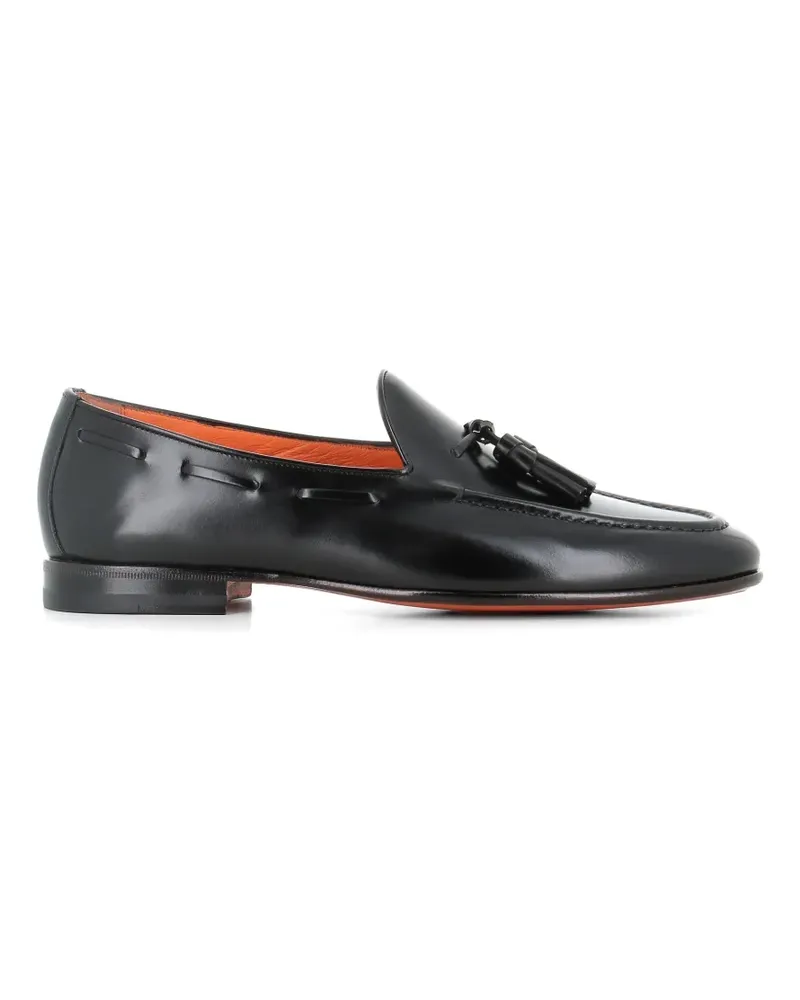Santoni tassel loafers - Schwarz Schwarz