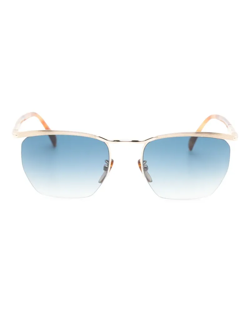EYEWEAR by DAVID BECKHAM Sonnenbrille mit geometrischem Gestell - Gold Gold