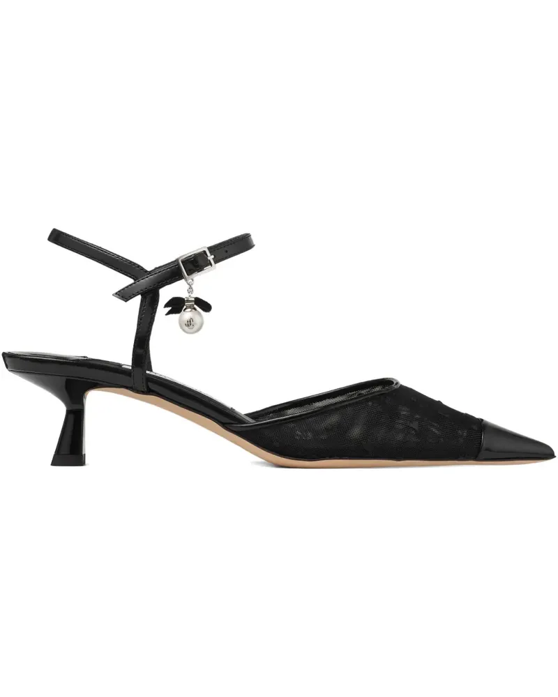Jimmy Choo Aren Pumps mit Absatz 45mm - Schwarz Schwarz