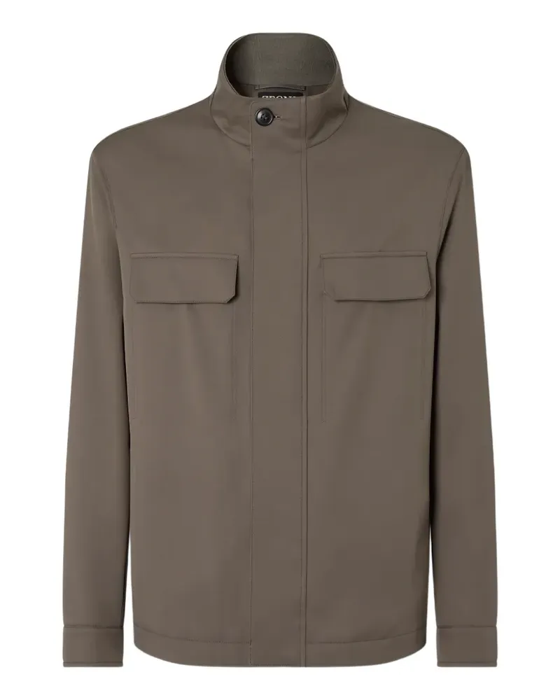 Ermenegildo Zegna Jacke mit Klappentasche - Braun Braun