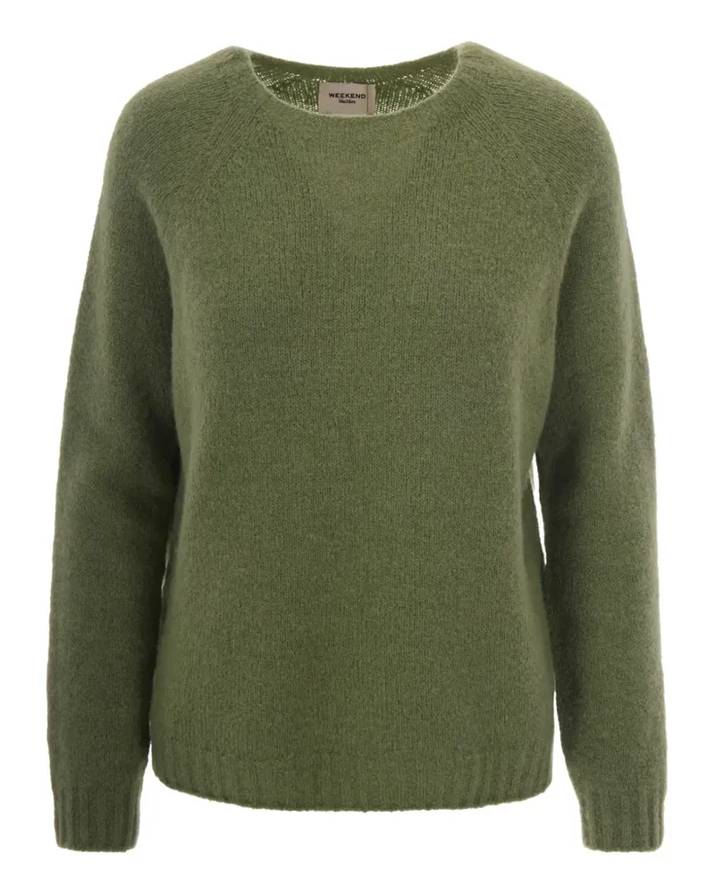 Max Mara Pullover mit Raglanärmeln - Grün Grün