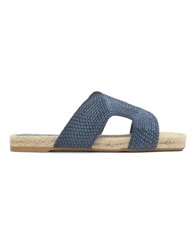 Castañer Pura/298 woven-strap espadrille sandals - Blau Blau