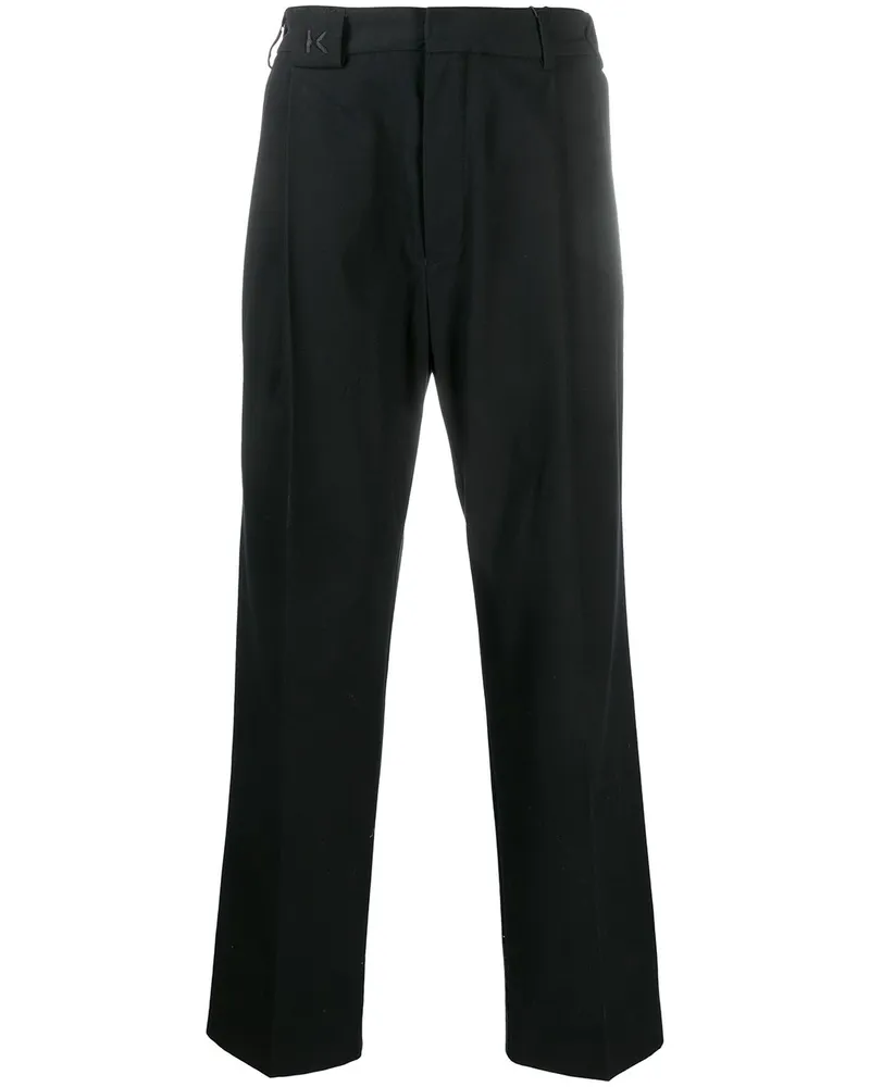 Kenzo Hose mit geradem Bein - Schwarz Schwarz