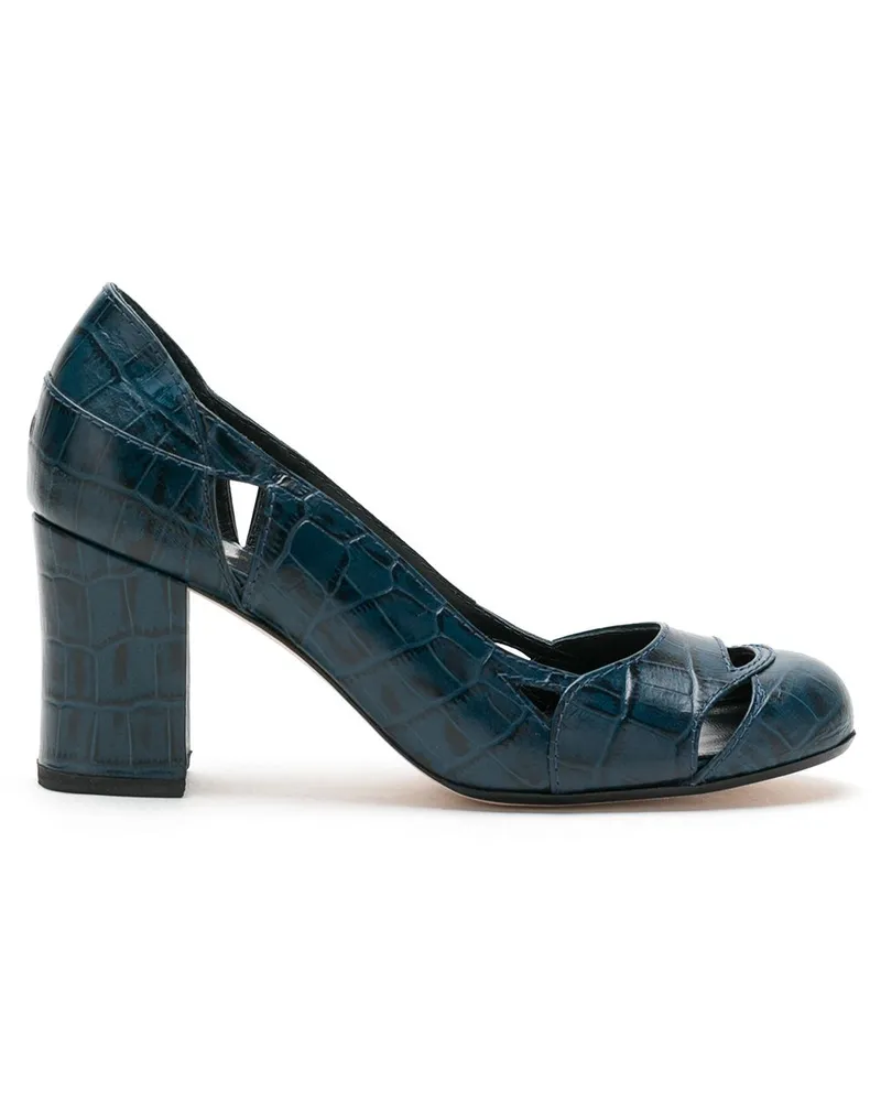 Sarah Chofakian Bruxelas' Lederschuhe - Blau Blau