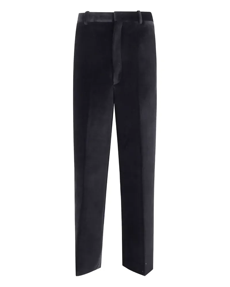 Jil Sander Hose aus Samt - Schwarz Schwarz