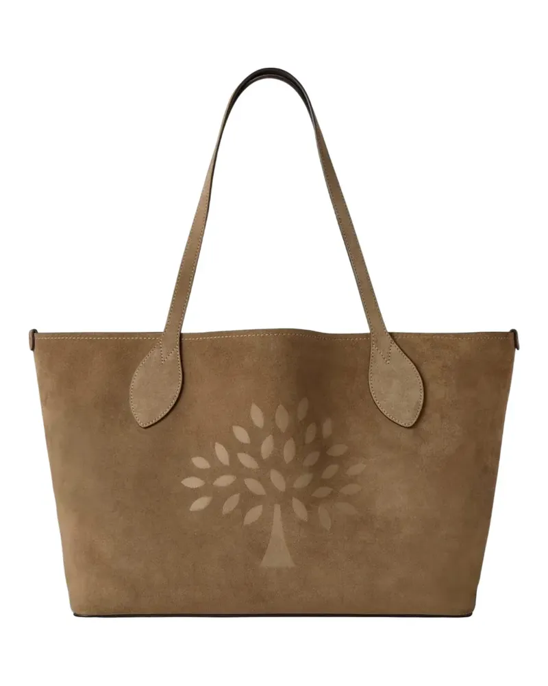 Mulberry tree suede tote - Nude Nude