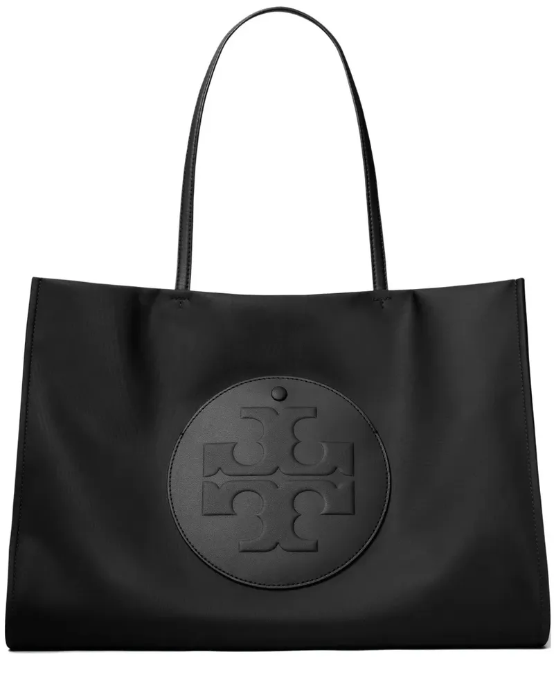 Tory Burch Ella Handtasche mit Logo-Prägung - Schwarz Schwarz