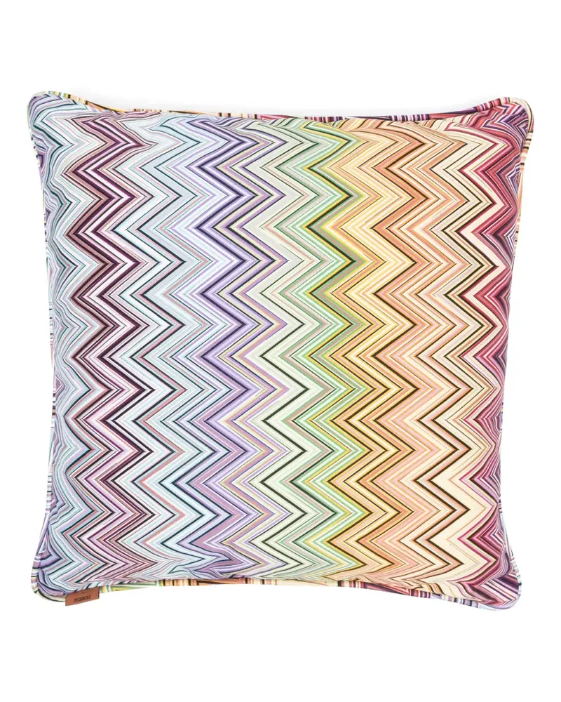 Missoni Home Kissen mit Zickzackmuster - Blau Blau