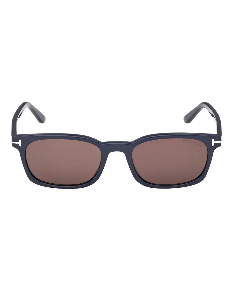 Tom Ford square frame sunglasses - Schwarz Schwarz