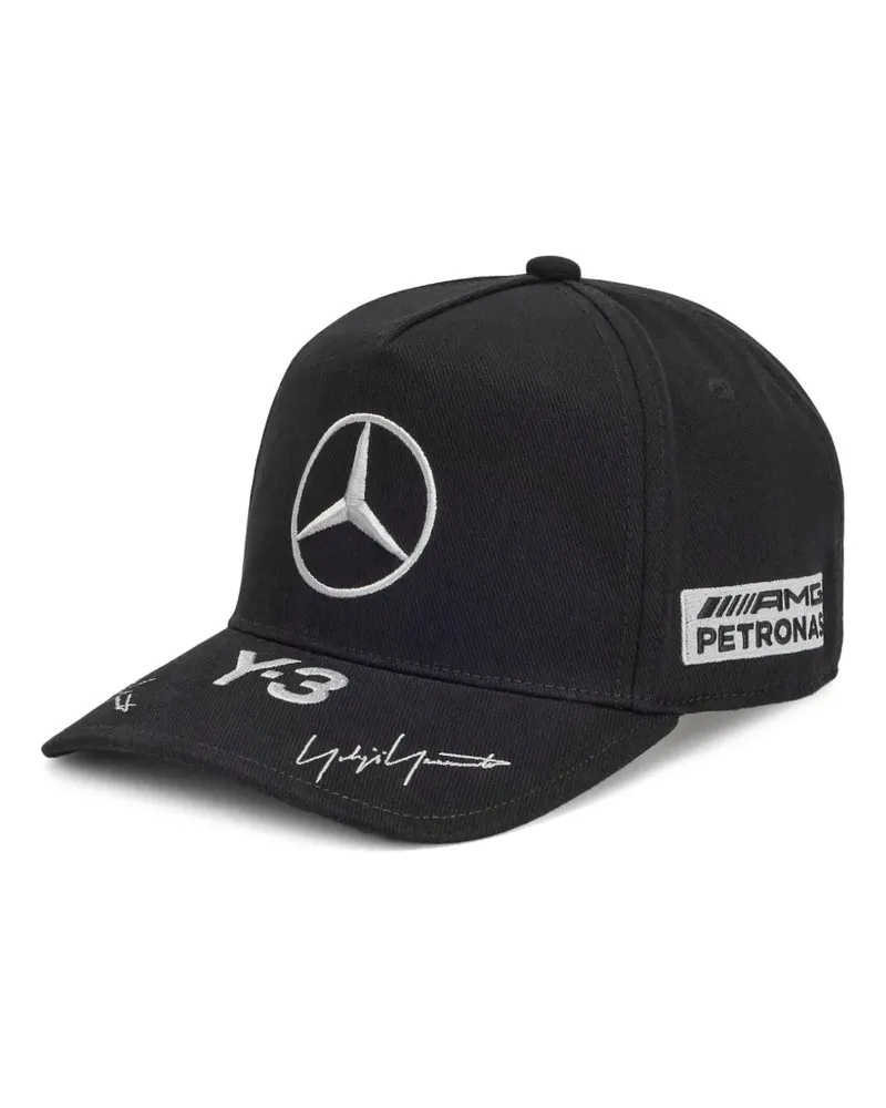 Y-3 x Mercedes AMG Petronas Formula 1 Team Baseballkappe - Schwarz Schwarz