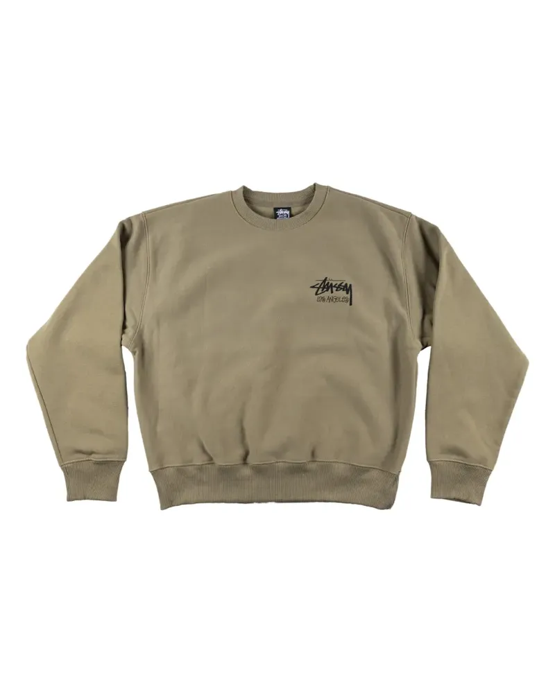 Stüssy logo-print sweatshirt - Braun Braun