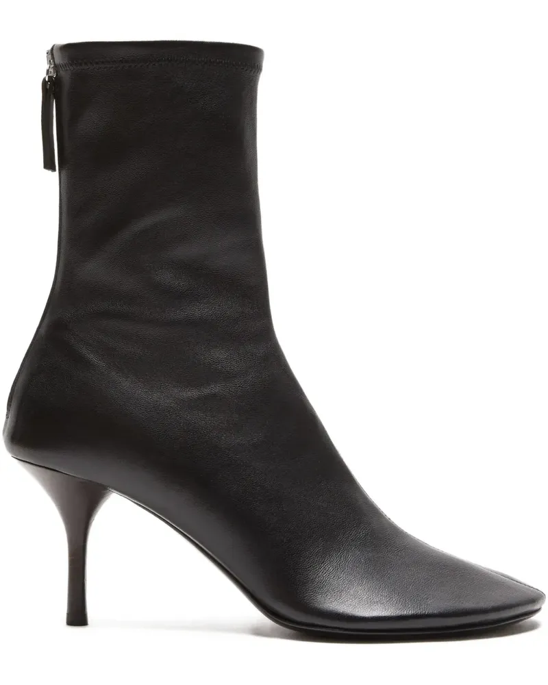 Acne Studios Stiefel aus Leder - Schwarz Schwarz