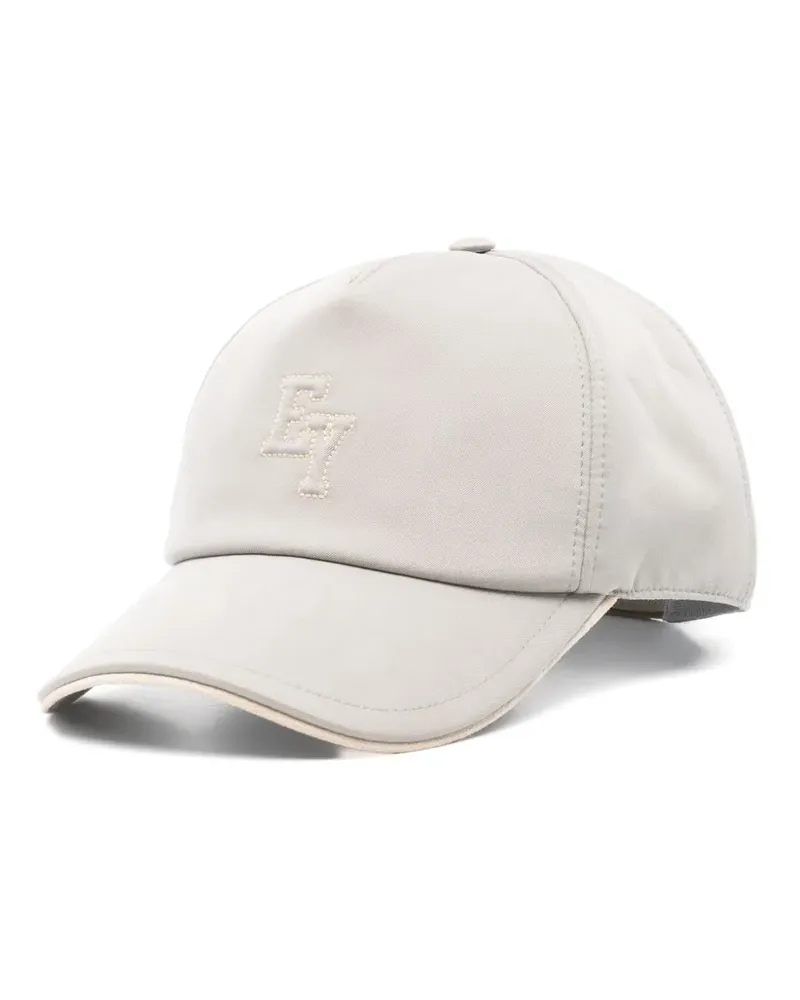 Eleventy Baseballkappe mit Logo-Stickerei - Grün Grün
