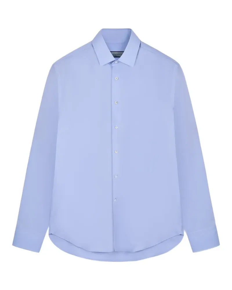Canali long-sleeve shirt - Blau Blau