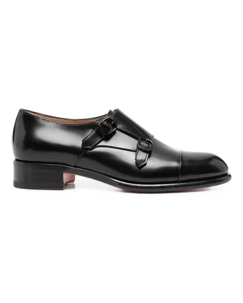 Santoni Ira Monk-Schuhe - Schwarz Schwarz