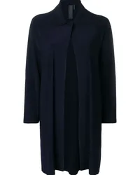 Norma Kamali Offener Cardigan Blau