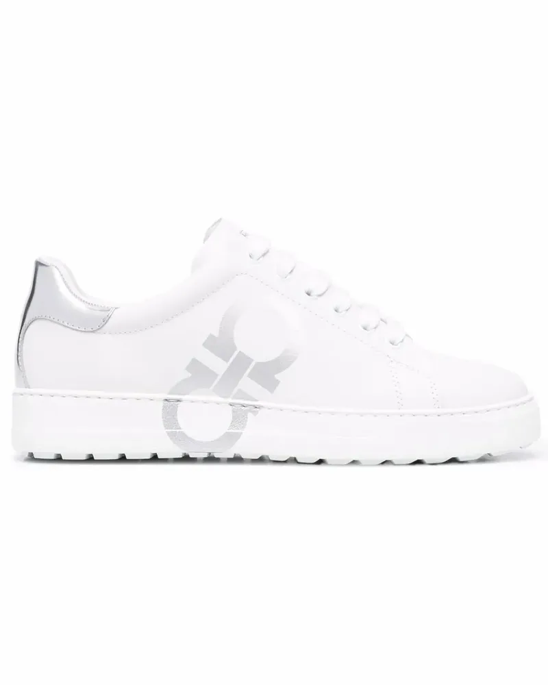 Ferragamo Gancini Sneakers - Weiß Weiß