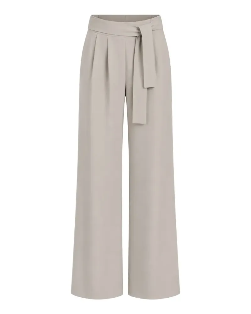 Dušan belted wide-leg trousers - Nude Nude